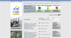 Desktop Screenshot of caru.org.uy